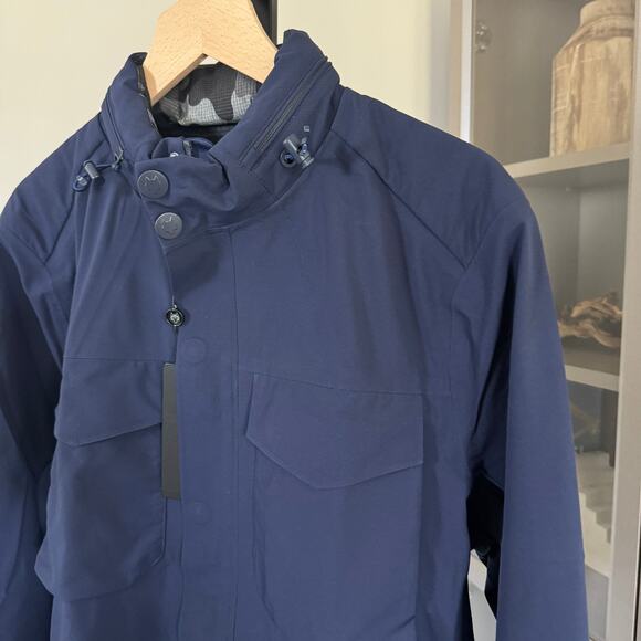 Greyson M65 Mod Military Maltese Blue Hooded Utility Field Jacket L NEW Coat - Picture 4 of 7